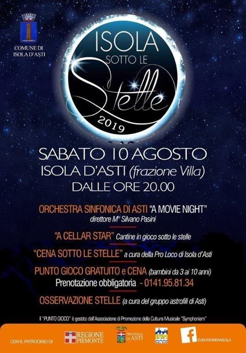 ISOLA SOTTO LE STELLE